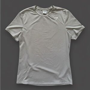 Gymshark Light Gray Short Sleeve Tee